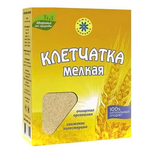 Клетчатка Компас Здоровья пшеничная мелкая 150 г в ЕКА