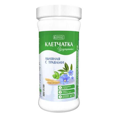 Клетчатка льняная с травами форте Сибирская клетчатка 200 г в ЕКА
