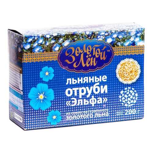Отруби Золотой лен льняные 200 г в ЕКА