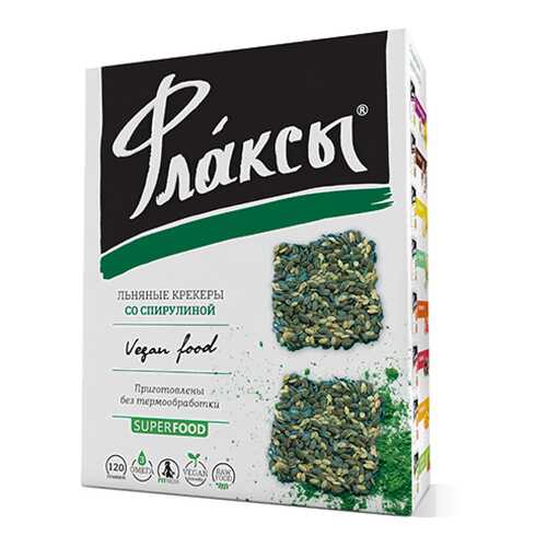 Флаксы Компас Здоровья со спирулиной 120 г в ЕКА