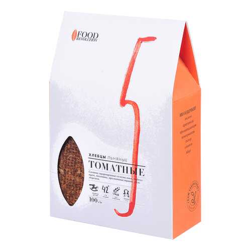Хлебцы Food Revolution льняные томатные 70 г в ЕКА