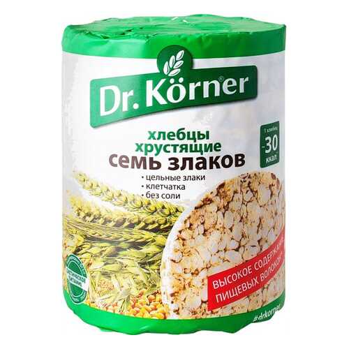 Хлебцы хрустящие Dr.Kоrner семь злаков 100 г в ЕКА
