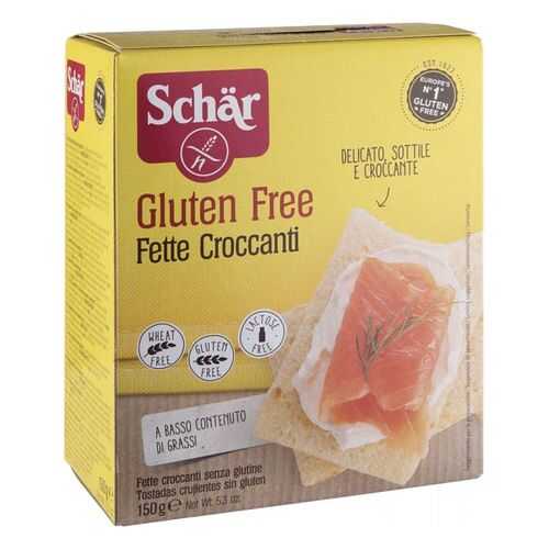 Хлебцы Schar fette croccanti без глютена 150 г в ЕКА