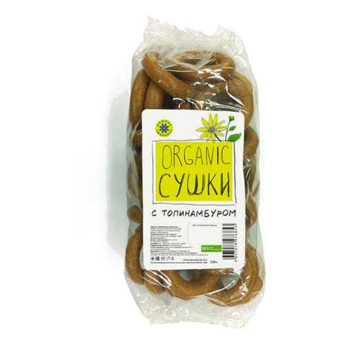 Сушки с топинамбуром Компас здоровья 200 г в ЕКА