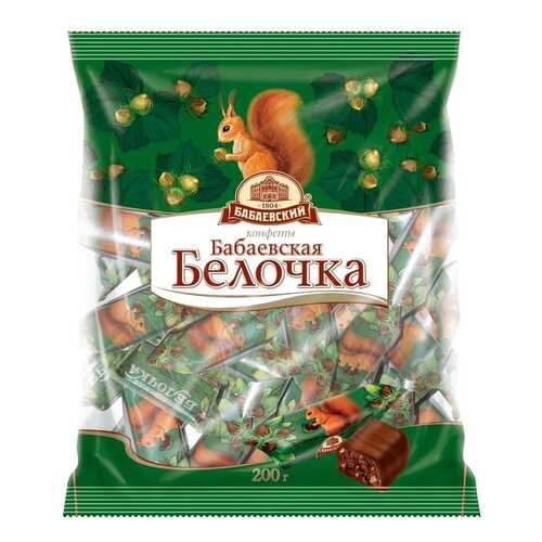 Конфеты Бабаевские белочка 200 г в ЕКА