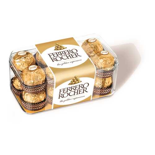 Конфеты Ferrero Rocher хрустящие с лесным орехом 200 г в ЕКА
