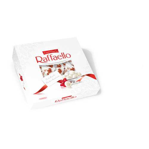 Конфеты Raffaello с цельным миндальным орехом в кокосовой обсыпке 240 г в ЕКА
