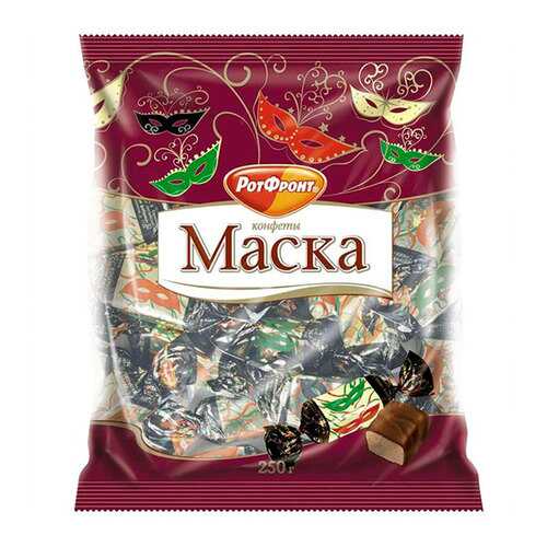 Конфеты Рот Фронт маска 250 г в ЕКА