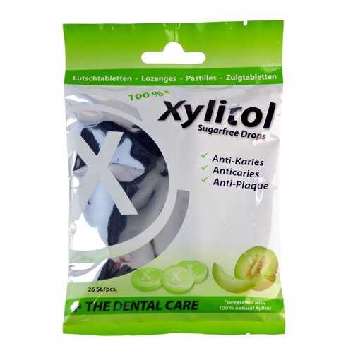 Miradent Xylitol Functional Drops леденцы из ксилита дыня (60 гр) в ЕКА