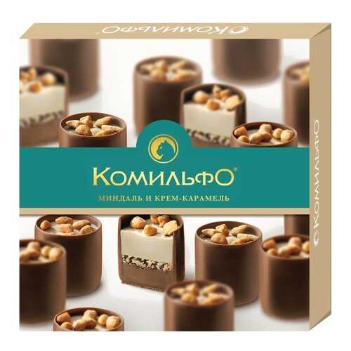 Набор конфет Комильфо миндаль и крем-карамель 232 г в ЕКА