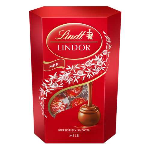 Набор конфет Lindt lindor молочный шоколад 200 г в ЕКА