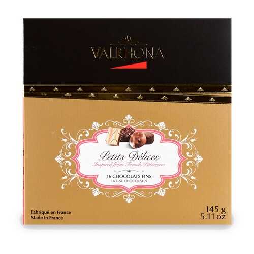 Шоколадные конфеты Valrhona Petits Delices ассорти 145г Франция в ЕКА