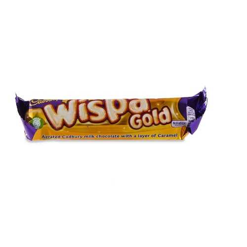 Шоколадный батончик Wispa Gold с карамелью 48 г Ирландия в ЕКА
