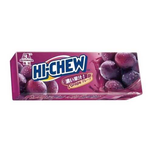 Жевательные конфеты Morinaga Hi-chew виноград 35 г в ЕКА