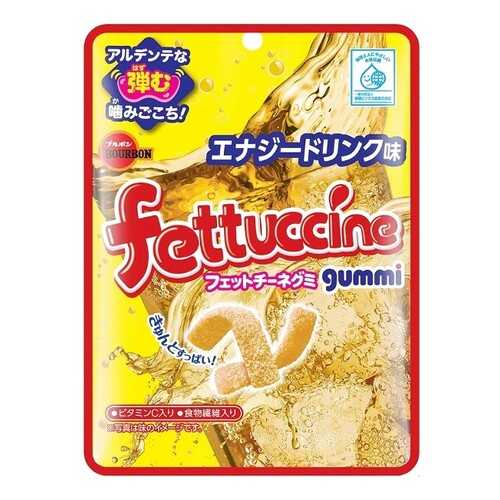 Мармелад жевательный Bourbon Fettuccine Gummi с энергетиком 50 г в ЕКА