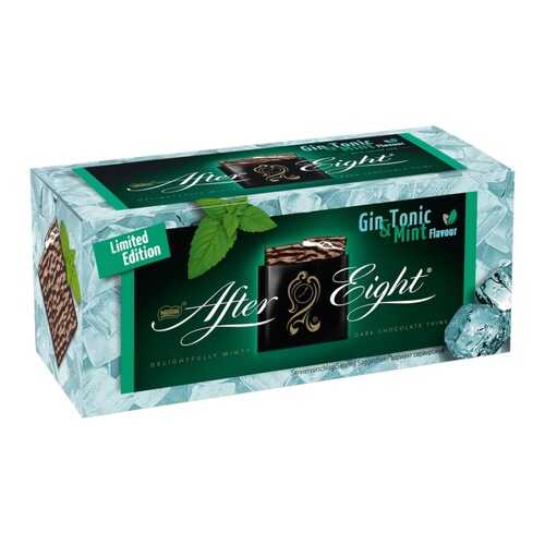 AFTER EIGHT Шоколадные конфеты с помадной начинкой со вкусом Джин-тоник и мята 200г в ЕКА