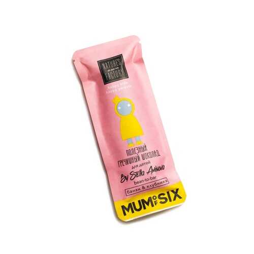 Гречишный шоколад Nature’sownfactory & МUMofSIX банан и клубника 20 г в ЕКА