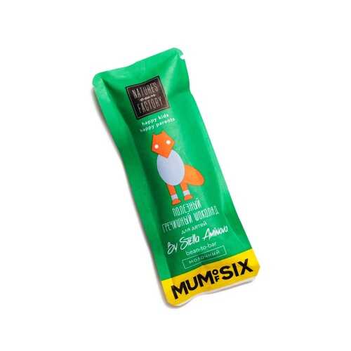 Гречишный шоколад Nature’sownfactory & МUMofSIX молочный 20 г в ЕКА