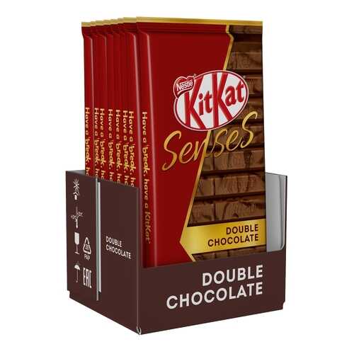 KITKAT Senses DoubleChocolate 8 шт по 112г в ЕКА
