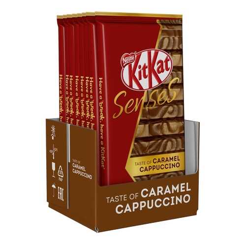 KITKAT SensesCaramelCappuccino 8 шт по 112г в ЕКА