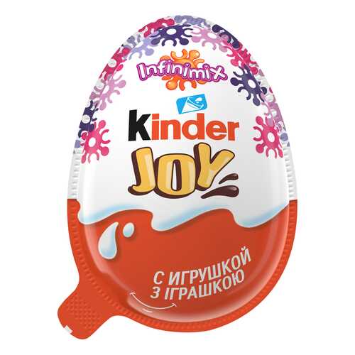 Кондитерское изделие Kinder Joy с игрушкой Инфинимикс 20 г в ЕКА