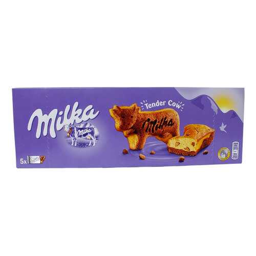 Пирожное Milka бисквитное двухслойное Lila Cake 140 г в ЕКА