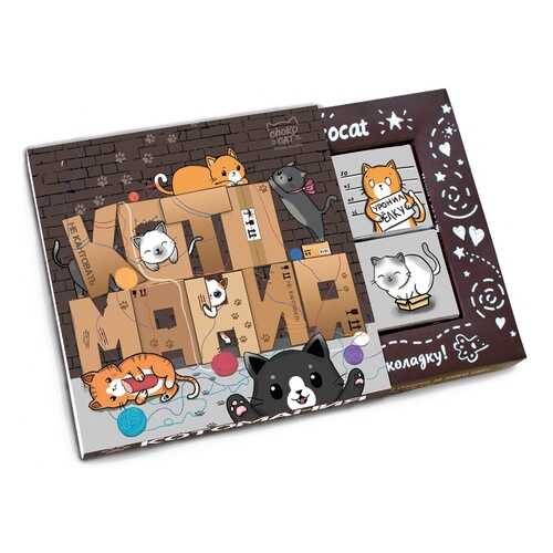 Шоколад Chokocat Котомания, молочный, 60 гр в ЕКА