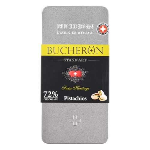 Шоколад горький Bucheron с фисташками 72% какао 100 г в ЕКА