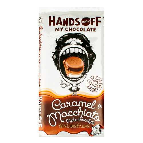 Шоколад Hands off my chocolate карамель и маккиато 100 г в ЕКА