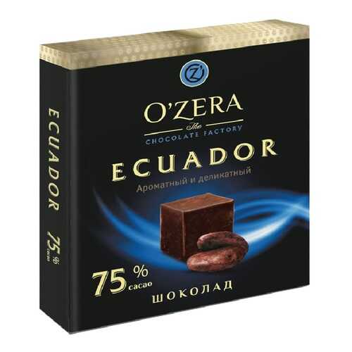 Шоколад OZera Ecuador 75% 90г*6 шт в ЕКА