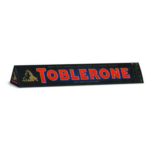TOBLERONE шоколад горький с медово-миндальной нугой 100г по 20шт в ЕКА