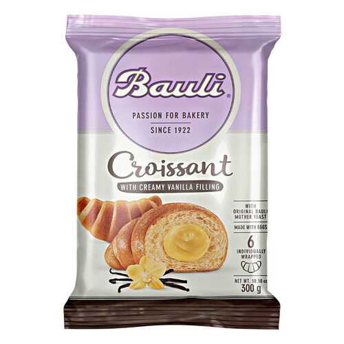 Круассаны Bauli ваниль 6*50 г в ЕКА