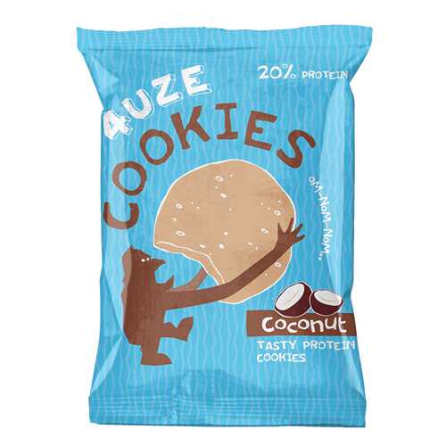 Печенье Fuze сookies вкус кокос 40 г в ЕКА
