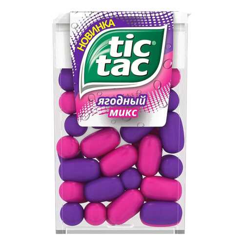Драже Tic-Tac ягодный микс 16 г в ЕКА