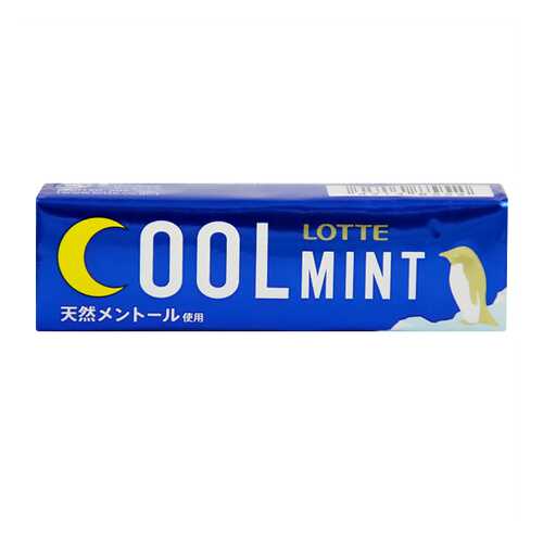 Жевательная резинка Lotte cool mint 26.1 г в ЕКА