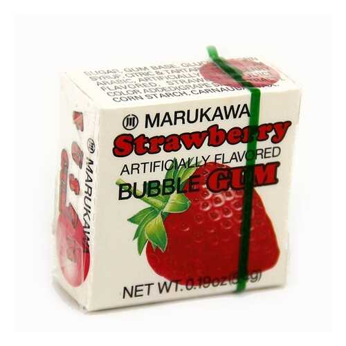 Жевательная резинка Marukawa вкус клубника в ЕКА