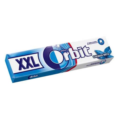 Жевательная резинка Orbit xxl сладкая мята 20.4 г в ЕКА