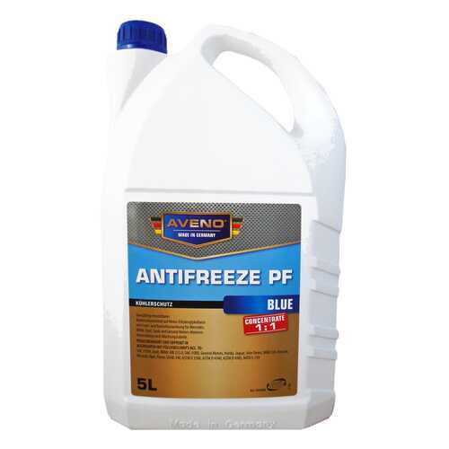 Антифриз AVENO ANTIFREEZE PF G11 синий концентрат 5л в ЕКА