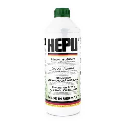 Антифриз HEPU Coolant концентрат зеленый 1,5 л P999-GRN в ЕКА