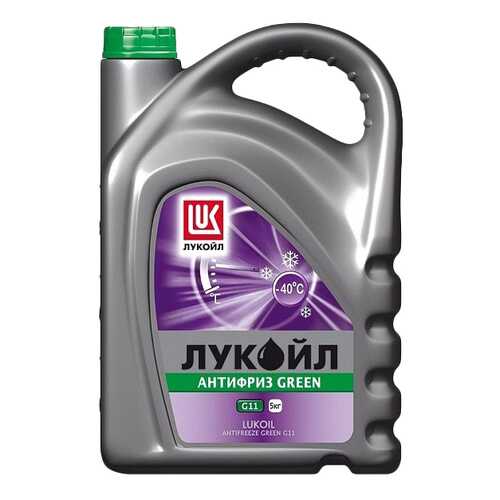 Антифриз LUKOIL Зеленый Готовый антифриз -41 5кг в ЕКА