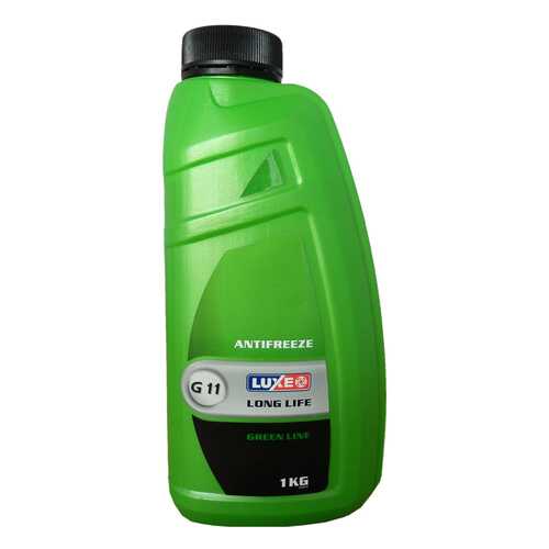 Антифриз LUXE ANTIFREEZE GREEN LINE G11 Зеленый Готовый антифриз 1кг в ЕКА