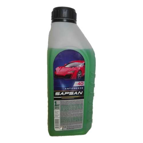 Антифриз sapsan зелёный 1кг 60001 в ЕКА