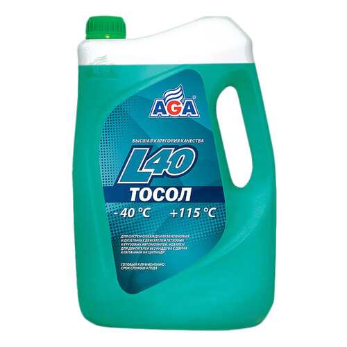 Тосол AGA G11 зеленый готовый 1л в ЕКА