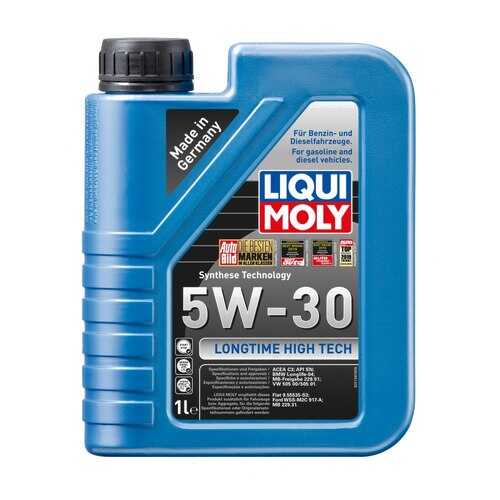 9506 LiquiMoly НС-синт. мот.масло Longtime High Tech 5W-30 CF/SN C3 (1л) в ЕКА