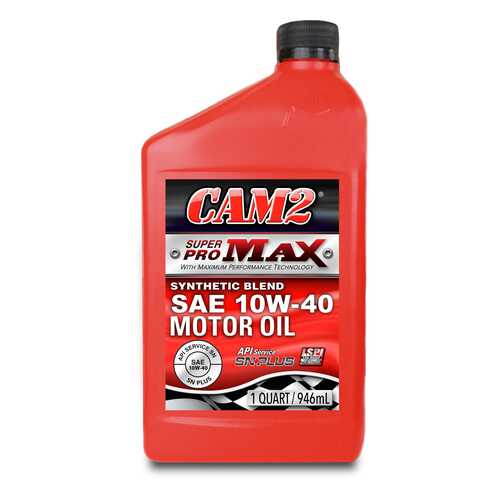 CAM2 SuperPRO MAX SYNTHETIC BLEND 10W40 SN (946мл) в ЕКА