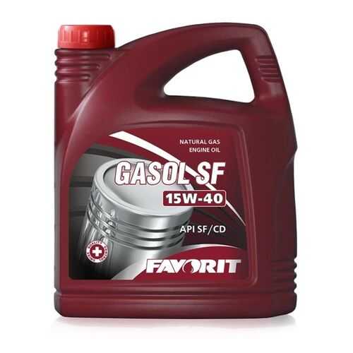 Favorit Gasol SF SAE 15W-40 API SG/CD, 5л в ЕКА