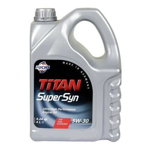 FUCHS Titan Масло Моторное Supersyn 5w30 4л в ЕКА