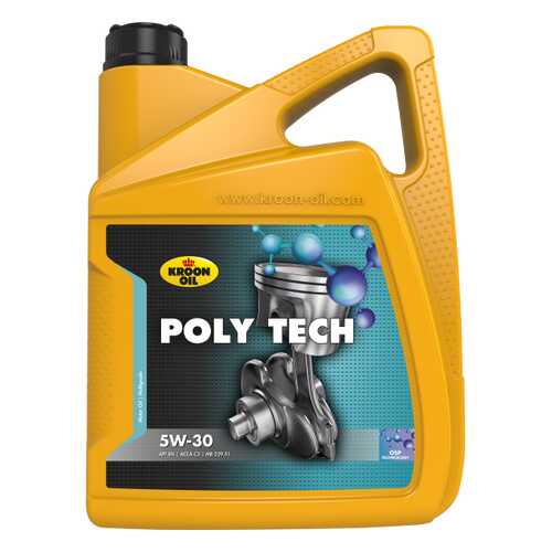 KROON OIL Масло Моторное Poly Tech 5w30 5l в ЕКА