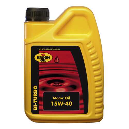 Масло Моторное Bi-Turbo 15w40 1l KROON OIL арт. 00215 в ЕКА