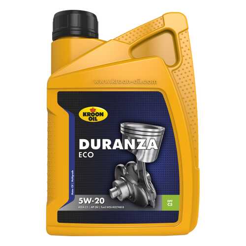 Масло Моторное Duranza Eco 5w-20 1l KROON OIL арт. 35172 в ЕКА